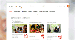 Desktop Screenshot of metaaccion.com